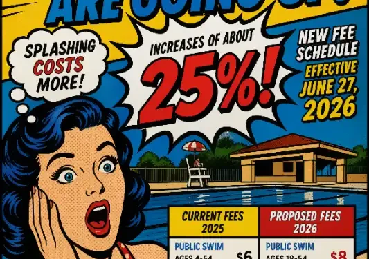 Placerville Proposes Sharp Increase in Aquatics Fees Beginning Summer 2026