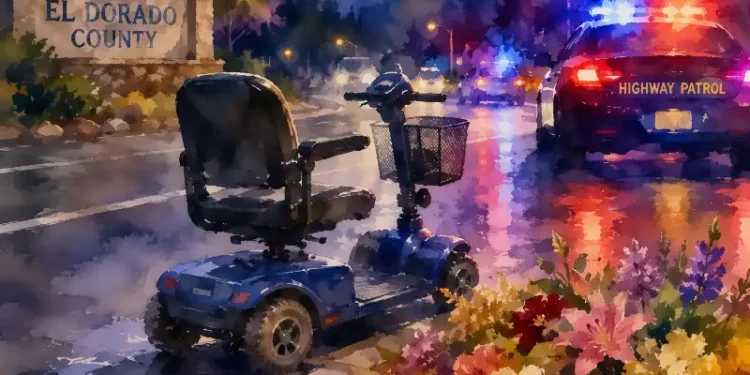 70-Year-Old Woman on Mobility Scooter Killed in El Dorado County Crash, CHP Says