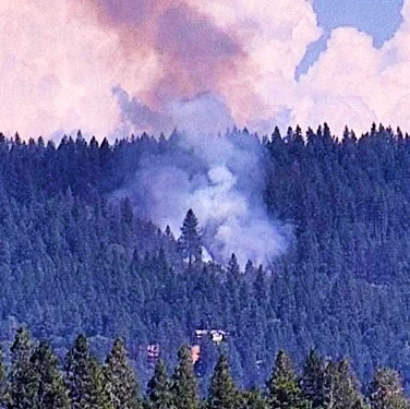 Boondock Fire Reported Near Fair Play; Firefighters Respond to Vegetation Fire on Boondock Trail