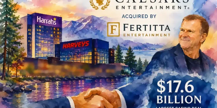 Caesars Entertainment Agrees to $17.6 Billion Buyout, Raising Questions for Lake Tahoe Casinos