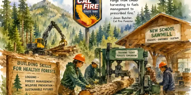 New School Sawmill Spurs Interest in Logging as Forest Management Efforts Expand in El Dorado County
