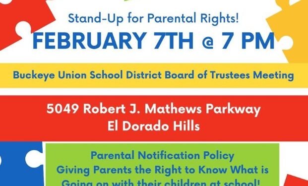 Buckeye Union School District Parental Notification policy meeting