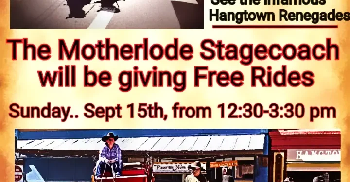 Free Stagecoach Rides and Wild West Reenactments Come to Placerville