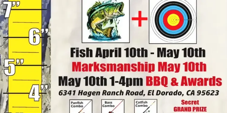 El Dorado County Youth Outdoor Contest: Free Fishing and Marksmanship Challenge