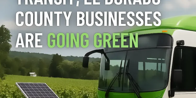 El Dorado County Businesses Go Green: Sustainable Practices Lead the Way
