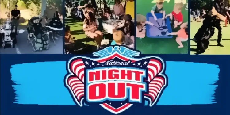 National Night Out Returns to El Dorado County This Friday, August 8