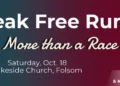 Break Free Run returns Oct. 18 — community race aims to “run for freedom” and raise funds to end human trafficking