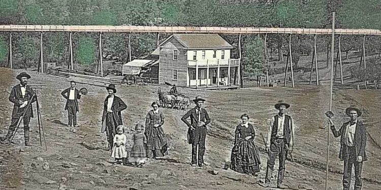 Water, Wood and the Gold Rush: How Flumes and Surveyors Shaped El Dorado County in 1855