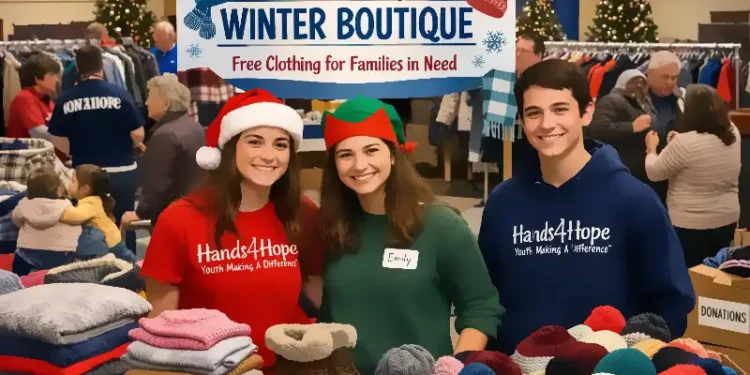 Youth-Led Hands4Hope Winter Boutique Serves El Dorado County Families With Free Winter Essentials