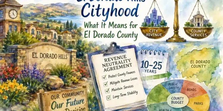 Could El Dorado Hills Cityhood Impact County Taxes?