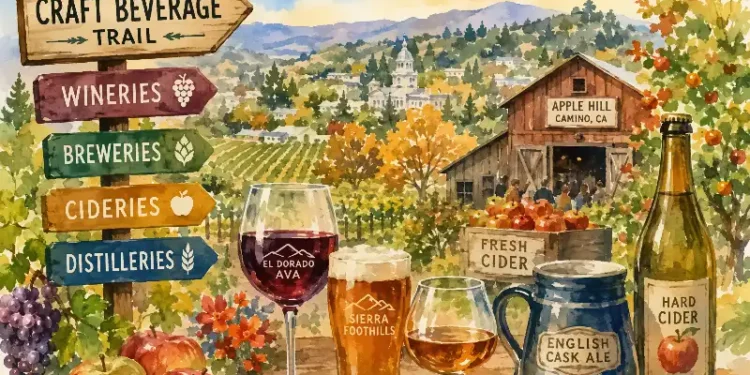 Explore El Dorado’s Craft Beverage Trail