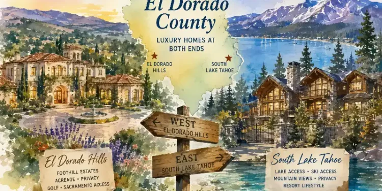El Dorado County’s Priciest Homes Span Both Ends