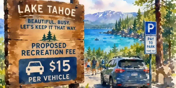 Tahoe Recreation Fees Spark Local Access Fight