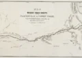 1855 Map Reveals Old Highway 50 Wagon Route