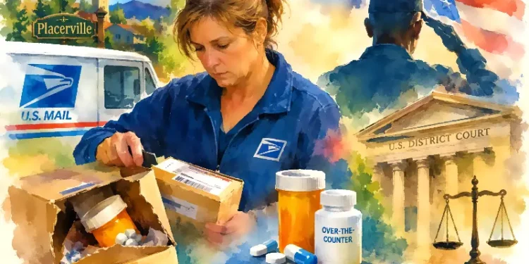 Former Placerville Postal Worker Gets Prison Term