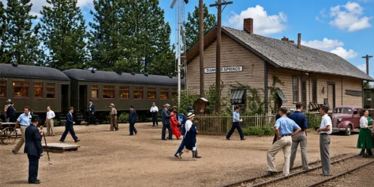 Diamond Springs: The Depot That Time Forgot
