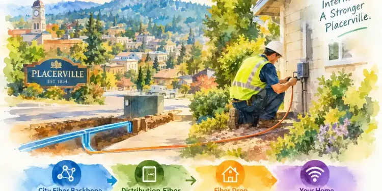 What Is a Fiber Drop? Placerville Explains