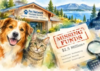 Tahoe Pet Network Reports More Than $2.5M in Missing Funds