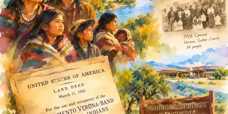 How the Shingle Springs Rancheria Began
