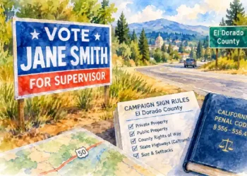 El Dorado County Campaign Sign Rules Explained