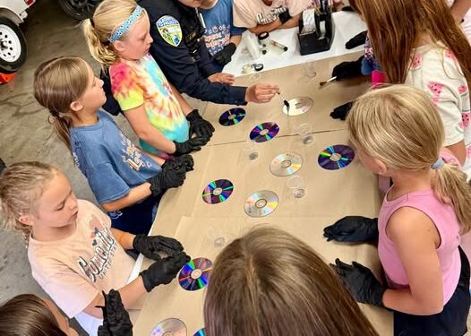 Placerville Police Host Girl Scout Troop 866