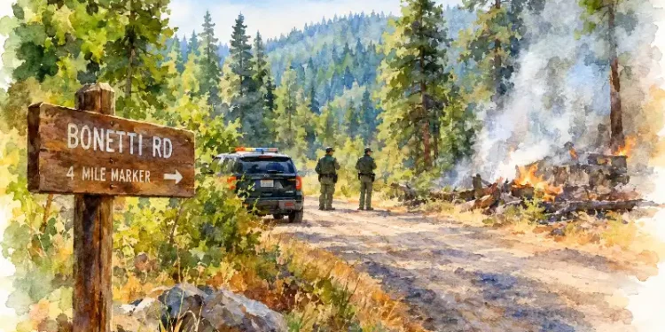 Fire, Death Reported on Bonetti Road Near Pollock Pines
