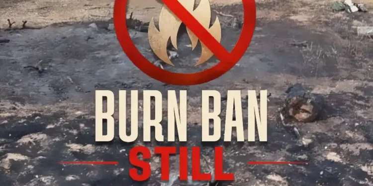 El Dorado County Burn Ban Remains in Effect