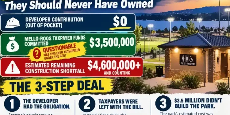 Serrano Park Funding Raises $4.6 Million Question