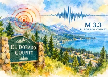 M3.3 Earthquake Rattles El Dorado County Near Tahoe