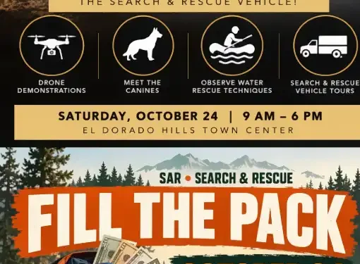 El Dorado County Search and Rescue Event Set for Oct. 24