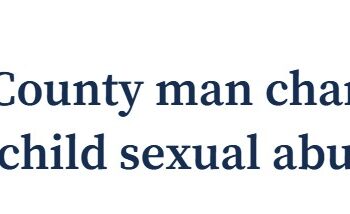 Federal Grand Jury Indicts Cool Man in Child Exploitation Case