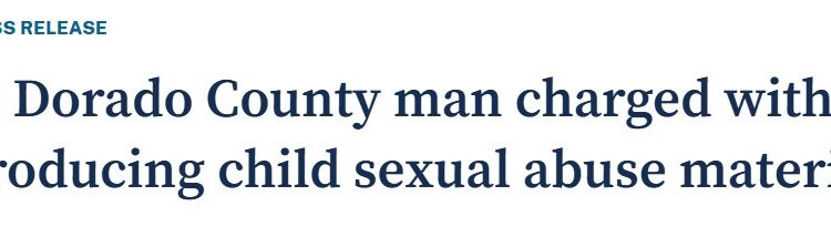 Federal Grand Jury Indicts Cool Man in Child Exploitation Case