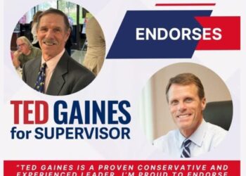 Retired law enforcement Tom Walsh Endorses Ted Gaines for Supervisor