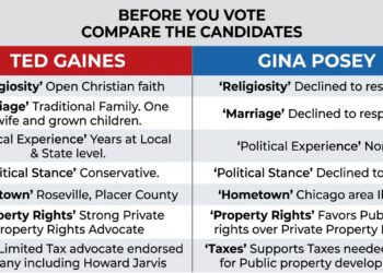 District 4 Supervisor Candidates: Ted Gaines vs. Gina Posey — A Voter Comparison